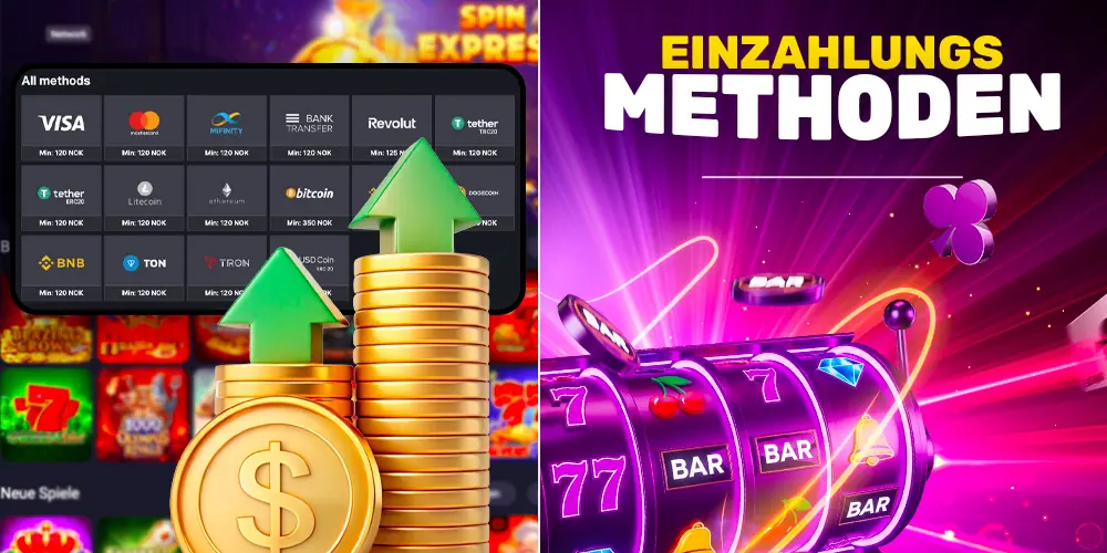 VOX Casino Einzahlungsmethoden